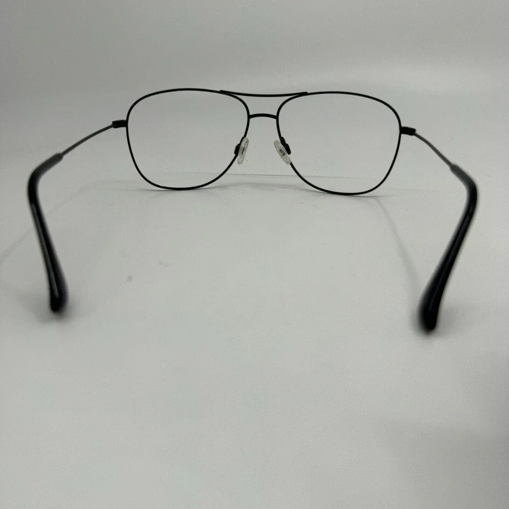 Maui Jim CliffHouse MJ-247-02‎ Titanium Black Aviator Sunglasses Frames H10391